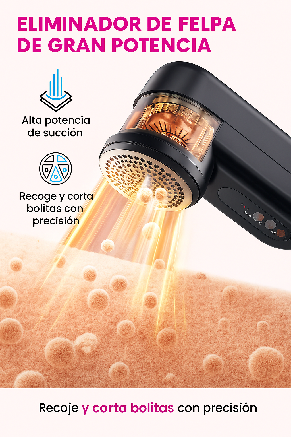 Quitapelusas Eléctrico Digital